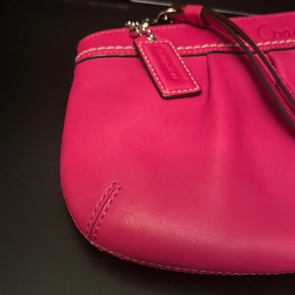 Coach Legacy Leather Pleated Clutch F13734 - Picture 4 of 14